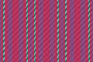 Background textile fabric. Texture seamless vector. Vertical pattern lines stripe. vector
