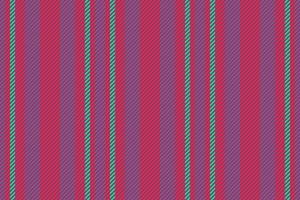 Background textile fabric. Texture seamless vector. Vertical pattern lines stripe. vector