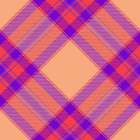 Plaid pattern vector. Check fabric texture. Seamless textile design for clothes, paper print. vector