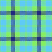 Plaid seamless pattern. Check fabric texture. Vector textile print.