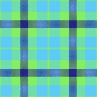 Plaid seamless pattern. Check fabric texture. Vector textile print.