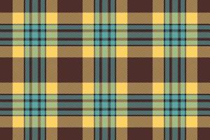 Plaid background, check seamless pattern. Vector fabric texture for textile print, wrapping paper, gift card or wallpaper.