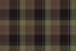 Seamless pattern of scottish tartan plaid. Repeatable background with check fabric texture. Vector backdrop striped textile print.