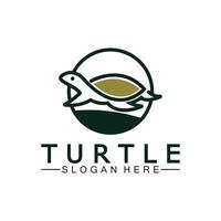 Turtle icon, Sea turtle vector illustration, Logo for buttons, websites, mobile apps and other design needs