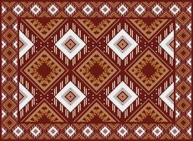 Modern Persian carpet texture, Scandinavian Persian rug modern African Ethnic Aztec style design for print fabric Carpets, towels, handkerchiefs, scarves rug, vector