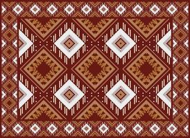 Modern Persian carpet texture, Scandinavian Persian rug modern African Ethnic Aztec style design for print fabric Carpets, towels, handkerchiefs, scarves rug, vector