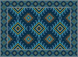 Antique Persian carpet, Motif Ethnic seamless Pattern modern Persian rug, African Ethnic Aztec style design for print fabric Carpets, towels, handkerchiefs, scarves rug, vector