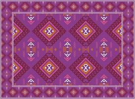 Modern Persian carpet texture, Motif Ethnic seamless Pattern Scandinavian Persian rug modern African Ethnic Aztec style design for print fabric Carpets, towels, handkerchiefs, scarves rug, vector