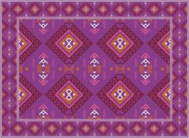 Modern Persian carpet texture, Motif Ethnic seamless Pattern Scandinavian Persian rug modern African Ethnic Aztec style design for print fabric Carpets, towels, handkerchiefs, scarves rug, vector