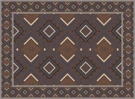 antiguo persa alfombra, motivo étnico sin costura modelo moderno persa alfombra, africano étnico azteca estilo diseño para impresión tela alfombras, toallas, pañuelos, bufandas alfombra, vector