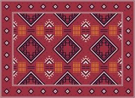 moderno decorando con oriental alfombras, boho persa alfombra vivo habitación africano étnico azteca estilo diseño para impresión tela alfombras, toallas, pañuelos, bufandas alfombra, vector