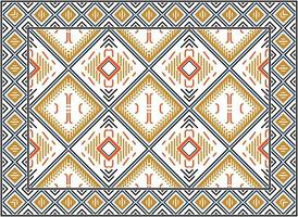 moderno oriental alfombras, escandinavo persa alfombra moderno africano étnico azteca estilo diseño para impresión tela alfombras, toallas, pañuelos, bufandas alfombra, vector