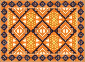 Antique Persian carpet, Motif Ethnic seamless Pattern modern Persian rug, African Ethnic Aztec style design for print fabric Carpets, towels, handkerchiefs, scarves rug, vector