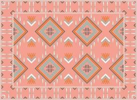 moderno persa alfombra textura, motivo étnico sin costura modelo escandinavo persa alfombra moderno africano étnico azteca estilo diseño para impresión tela alfombras, toallas, pañuelos, bufandas alfombra, vector