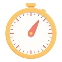 Stopwatch time icon cartoon vector. Clock timer vector