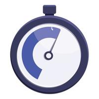 Chronometer icon cartoon vector. Timer clock vector