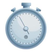 Speed stopwatch icon cartoon vector. Timer clock vector