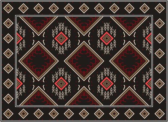 Modern Persian rug, Scandinavian Persian rug modern African Ethnic Aztec style design for print fabric Carpets, towels, handkerchiefs, scarves rug,