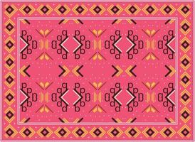 Modern Persian carpet texture, African Motif Boho Persian rug living room African Ethnic Aztec style design for print fabric Carpets, towels, handkerchiefs, scarves rug, vector