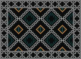 Modern Persian rug, African Motif modern Persian rug, African Ethnic Aztec style design for print fabric Carpets, towels, handkerchiefs, scarves rug, vector