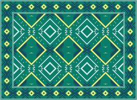 moderno persa alfombra, motivo étnico sin costura modelo escandinavo persa alfombra moderno africano étnico azteca estilo diseño para impresión tela alfombras, toallas, pañuelos, bufandas alfombra, vector