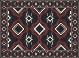 persa alfombra moderno vivo habitación, motivo étnico sin costura modelo escandinavo persa alfombra moderno africano étnico azteca estilo diseño para impresión tela alfombras, toallas, pañuelos, bufandas alfombra, vector