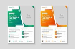 Creative corporate trendy unique business professional marketing agency modern simple leaflet flyer design for attractive business poster layout, business minimal abstract advertising vector template.