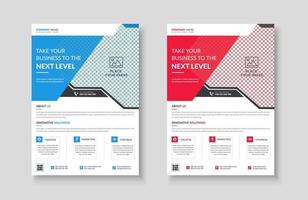 Creative corporate trendy unique business professional marketing agency modern simple leaflet flyer design for attractive business poster layout, business minimal abstract advertising vector template.