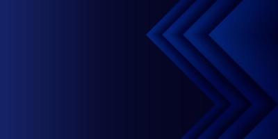 Right Triangle Background Dark Blue Paper Cut vector