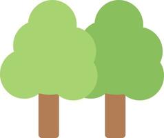 Ilustración de vector de árbol en un fondo. Símbolos de calidad premium. Iconos vectoriales para concepto y diseño gráfico.