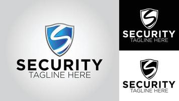 seguridad negocio vector logo diseño