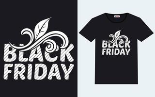 Trendy black friday t shirt designs vector