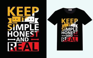 Modern motivational quotes t shirt design vector