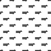 Seamless Right Arrow Pattern Swatch vector