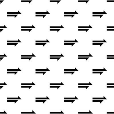 Seamless Right Arrow Pattern Swatch