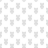 Seamless Down Arrow Pattern Swatch vector
