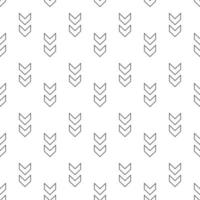 Seamless Down Arrow Pattern Swatch vector