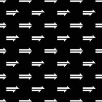 Seamless Right Arrow Pattern Swatch vector