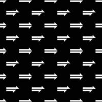 Seamless Right Arrow Pattern Swatch vector