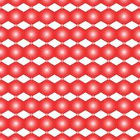 Radiant Red Polygon,Bold Burst of Color Against a Pretty Pink Circle Background vector