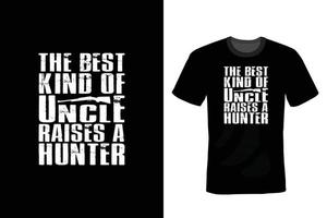 Hunting T shirt design, vintage, typography vector