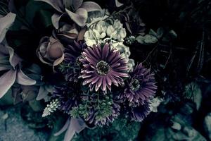 Vintage flower bouquet photo