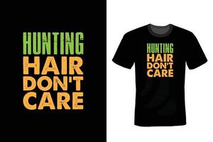 diseño de camisetas de caza, vintage, tipografía vector