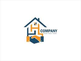 Home deal logo design vector