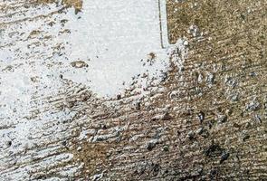 cement floor with patterned pebbles 03 photo