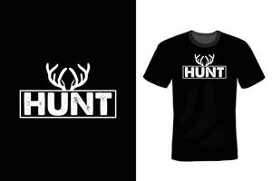 Hunting T shirt design, vintage, typography vector