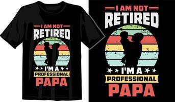 mejor papá nunca camiseta diseño. papá broma entusiasta camiseta diseño. padre de el año camiseta diseño. orgulloso papá de un niño camiseta diseño. del mundo mayor papá camiseta diseño vector