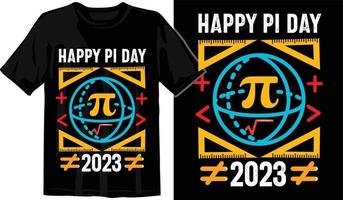 Pi day t shirt design vector Graphics. Pi day typography t shirt design