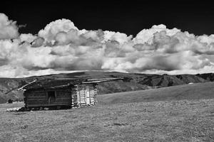 Qiongkushtai is a secret garden and a small Kazakh village in Xinjiang. photo