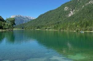 a lago pillersee en Sankt ulrich a.m Pillersee, Tirol, Austria foto